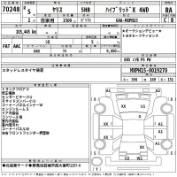 Toyota YARIS лот № 70248 оценка RA  с аукциона в Японии 2