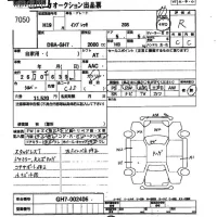 Subaru IMPREZA лот № 7050 оценка R  с аукциона в Японии 2