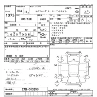Subaru EXIGA лот № 1073 оценка 3.5  с аукциона в Японии 7