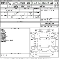 Subaru IMPREZA лот № 33010 оценка 3.5  с аукциона в Японии 2