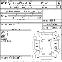 Subaru LEGACY OUTBACK лот № 72139 оценка RA  с аукциона в Японии 2