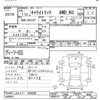 Suzuki CARRY TRUCK лот № 2516 оценка 3.5  с аукциона в Японии 6