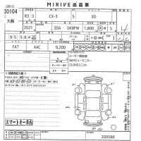 Mazda CX-3 лот № 30104 оценка 4  с аукциона в Японии 10