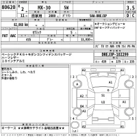 Mazda MX-30 лот № 80620 оценка 3.5  с аукциона в Японии 2
