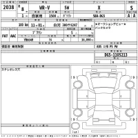 Honda WR-V лот № 2038 оценка S  с аукциона в Японии 2