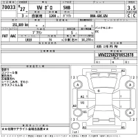 Volkswagen CROSS POLO лот № 70033 оценка 3.5  с аукциона в Японии 2