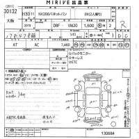 Nissan NV200 лот № 30132 оценка R  с аукциона в Японии 10