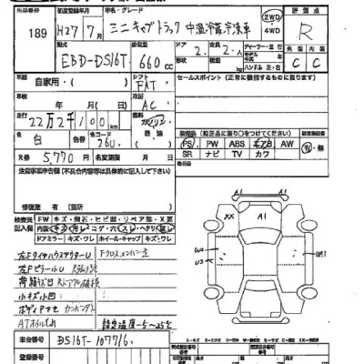 Mitsubishi MINICAB TRUCK  с аукциона в Японии