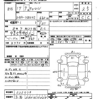 Mazda CAROL  с аукциона в Японии