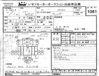 Isuzu FORWARD лот № 1081 оценка RB  с аукциона в Японии 4