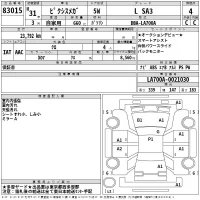 Toyota PIXIS MEGA лот № 83015 оценка 4  с аукциона в Японии 2