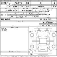 Suzuki ALTO LAPIN лот № 3020 оценка 5  с аукциона в Японии 2