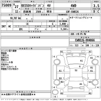 Nissan CARAVAN VAN лот № 75009 оценка 3.5  с аукциона в Японии 2