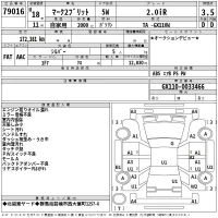 Toyota MARK2 BLIT лот № 79016 оценка 3.5  с аукциона в Японии 2