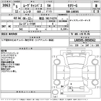Daihatsu MOVE CANBUS лот № 3063 оценка R  с аукциона в Японии 2