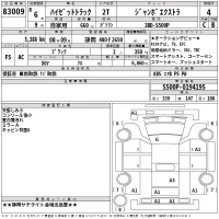Daihatsu HIJET TRUCK лот № 83009 оценка 4  с аукциона в Японии 2