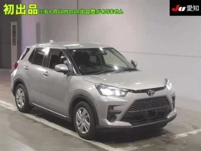 Toyota RAIZE  с аукциона в Японии