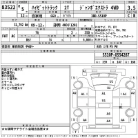 Daihatsu HIJET TRUCK лот № 83522 оценка 3.5  с аукциона в Японии 2