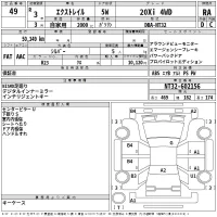 Nissan X-TRAIL лот № 49 оценка RA  с аукциона в Японии 2