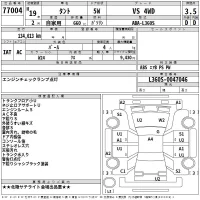 Daihatsu TANTO лот № 77004 оценка 3.5  с аукциона в Японии 2