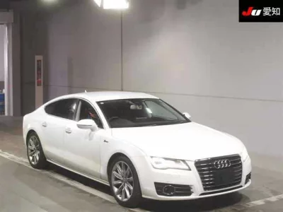 Audi A7  с аукциона в Японии