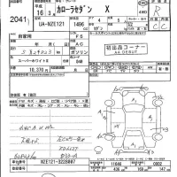 Toyota COROLLA лот № 2041 оценка R  с аукциона в Японии 5