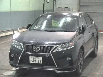 Lexus RX  с аукциона в Японии