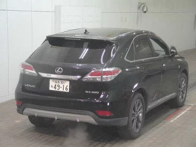 Lexus RX  с аукциона в Японии