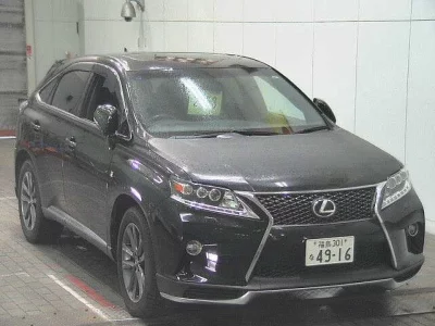 Lexus RX  с аукциона в Японии
