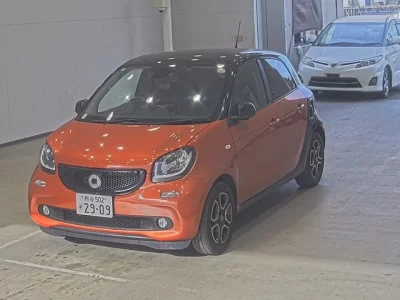 Smart FORFOUR  с аукциона в Японии
