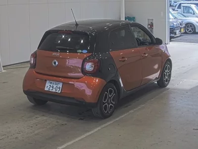 Smart FORFOUR  с аукциона в Японии