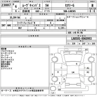 Daihatsu MOVE CANBUS лот № 23007 оценка R  с аукциона в Японии 2