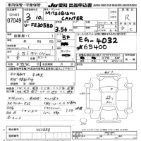 Mitsubishi CANTER лот № 7049 оценка R  с аукциона в Японии 9