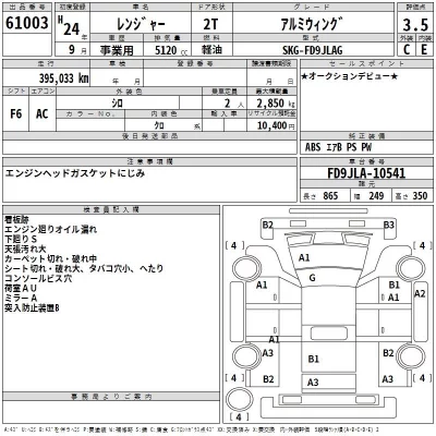 Hino RANGER  с аукциона в Японии