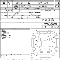 Toyota YARIS CROSS лот № 96 оценка 3.5  с аукциона в Японии 2