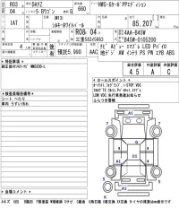 Nissan DAYZ лот № 3008 оценка 4.5  с аукциона в Японии 5