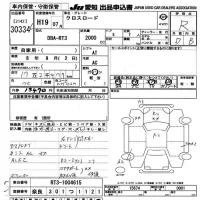 Honda CROSSROAD лот № 30334 оценка R  с аукциона в Японии 9