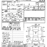 Mitsubishi EK SPORTS лот № 3001 оценка 3.5  с аукциона в Японии 10