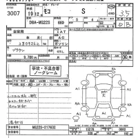 Nissan MOCO лот № 3007 оценка 3.5  с аукциона в Японии 10
