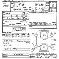 Mazda DEMIO лот № 3010 оценка 3  с аукциона в Японии 11