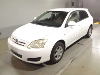 Toyota COROLLA RUNX  с аукциона в Японии