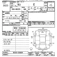 Nissan MOCO лот № 3023 оценка 4  с аукциона в Японии 10