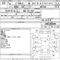 Mitsubishi DELICA D5 лот № 121 оценка 3.5  с аукциона в Японии 2
