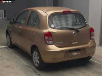 Nissan MARCH лот № 3030 оценка 3.5  с аукциона в Японии 1