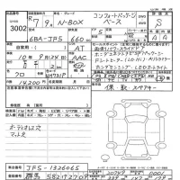 Honda N BOX лот № 3002 оценка S  с аукциона в Японии 7