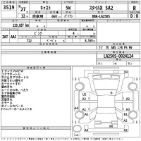 Daihatsu Cast лот № 3519 оценка R  с аукциона в Японии 2