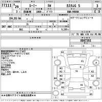 Toyota ROOMY лот № 77111 оценка 3  с аукциона в Японии 2