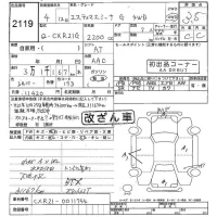 Toyota ESTIMA лот № 2119 оценка 3.5  с аукциона в Японии 5