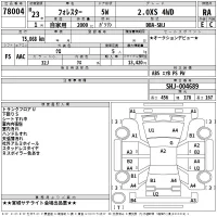 Subaru FORESTER лот № 78004 оценка RA  с аукциона в Японии 2