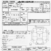 Mitsubishi CANTER лот № 7095 оценка 3  с аукциона в Японии 9